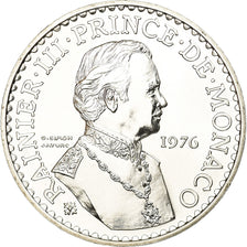 Coin, Monaco, Rainier III, 50 Francs, 1976, MS(65-70), Silver, KM:152.2