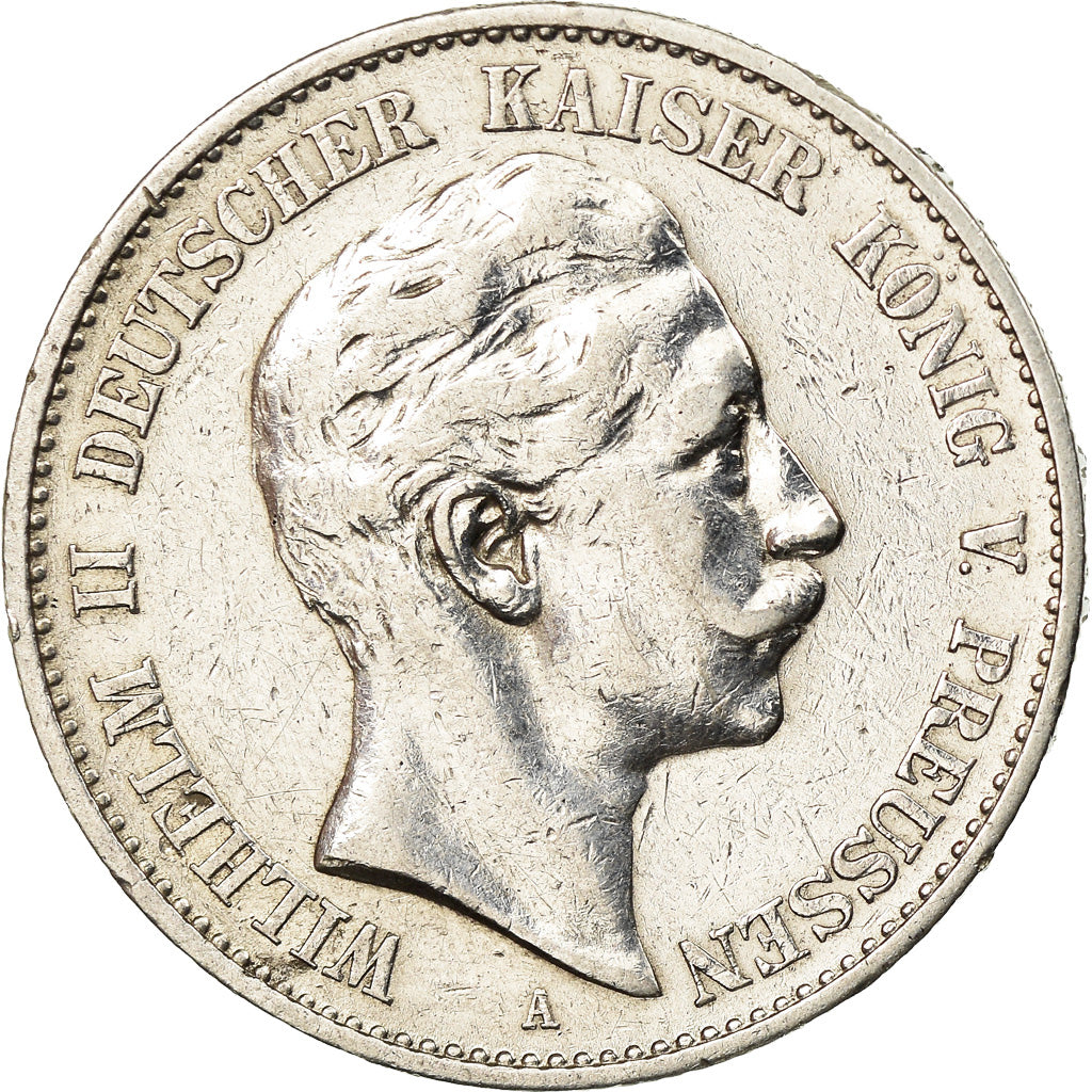 Coin, German States, PRUSSIA, Wilhelm II, 2 Mark, 1900, Berlin, EF(40-45)