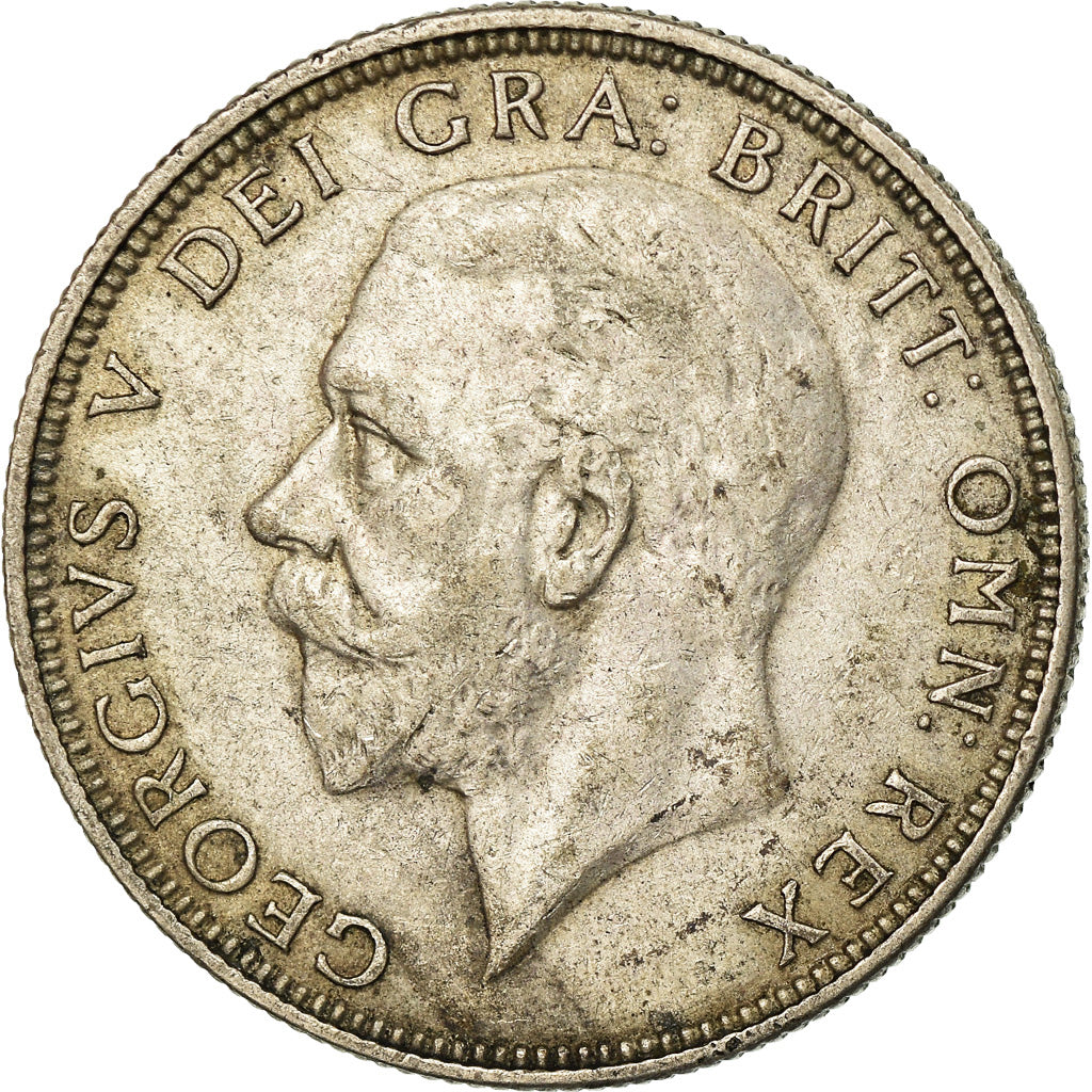 Coin, Great Britain, George V, Florin, Two Shillings, 1933, EF(40-45), Silver