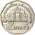 Moneta, Tajlandia, Rama IX, 5 Baht, 2008, EF(40-45), Miedź-Nikiel powlekany