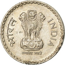 Coin, INDIA-REPUBLIC, 5 Rupees, 1999, EF(40-45), Copper-nickel, KM:154.1