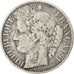 FRANCE, Cérès, 50 Centimes, 1882, Paris, KM #834.1, VF(20-25), Silver, 18, G...