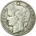 Moneda, Francia, Cérès, 50 Centimes, 1871, Paris, BC+, Plata, KM:834.1