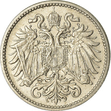 Coin, Austria, Franz Joseph I, 10 Heller, 1910, EF(40-45), Nickel, KM:2802
