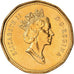Coin, Canada, Elizabeth II, Dollar, 1990, Royal Canadian Mint, Ottawa