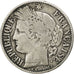 FRANCE, Cérès, Franc, 1895, Paris, KM #822.1, VF(20-25), Silver, 23, Gadoury #..