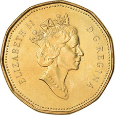 Coin, Canada, Elizabeth II, Dollar, 1992, Royal Canadian Mint, Ottawa