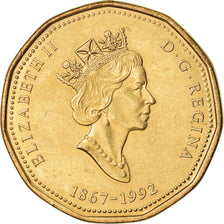 Moneta, Canada, Elizabeth II, Dollar, 1992, Royal Canadian Mint, Ottawa, SPL-