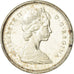 Coin, Canada, Elizabeth II, 25 Cents, 1965, Royal Canadian Mint, Ottawa