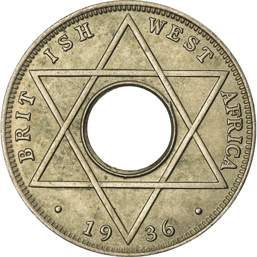 Coin, BRITISH WEST AFRICA, Edward VIII, 1/10 Penny, 1936, AU(55-58)