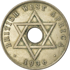 Coin, BRITISH WEST AFRICA, Edward VIII, Penny, 1936, EF(40-45), Copper-nickel