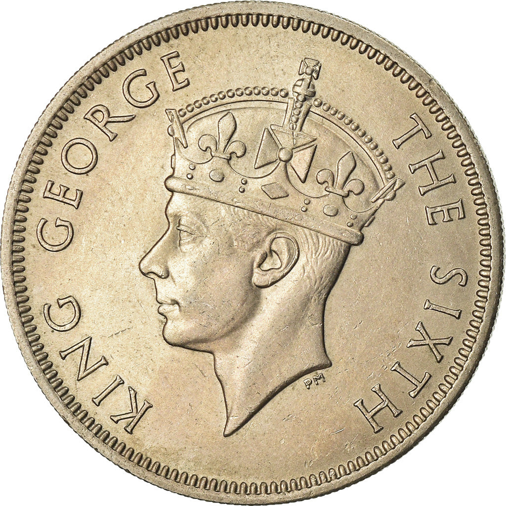 Moeda, Rodésia do Sul, George VI, 2 Shillings, 1951, AU(55-58), Cobre-níquel