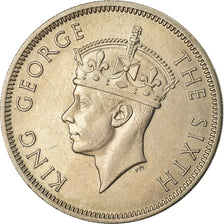 Moeda, Rodésia do Sul, George VI, 2 Shillings, 1951, AU(55-58), Cobre-níquel