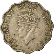 Coin, INDIA-BRITISH, George VI, Anna, 1946, EF(40-45), Copper-nickel, KM:538
