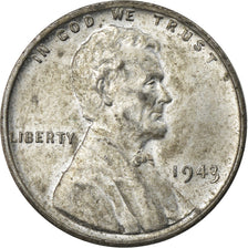 Coin, United States, Lincoln Cent, Cent, 1943, U.S. Mint, Philadelphia