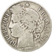 FRANCE, Cérès, Franc, 1887, Paris, KM #822.1, F(12-15), Silver, 23, Gadoury #...