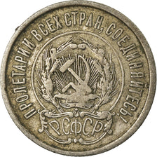 Coin, Russia, 20 Kopeks, 1923, EF(40-45), Silver, KM:82