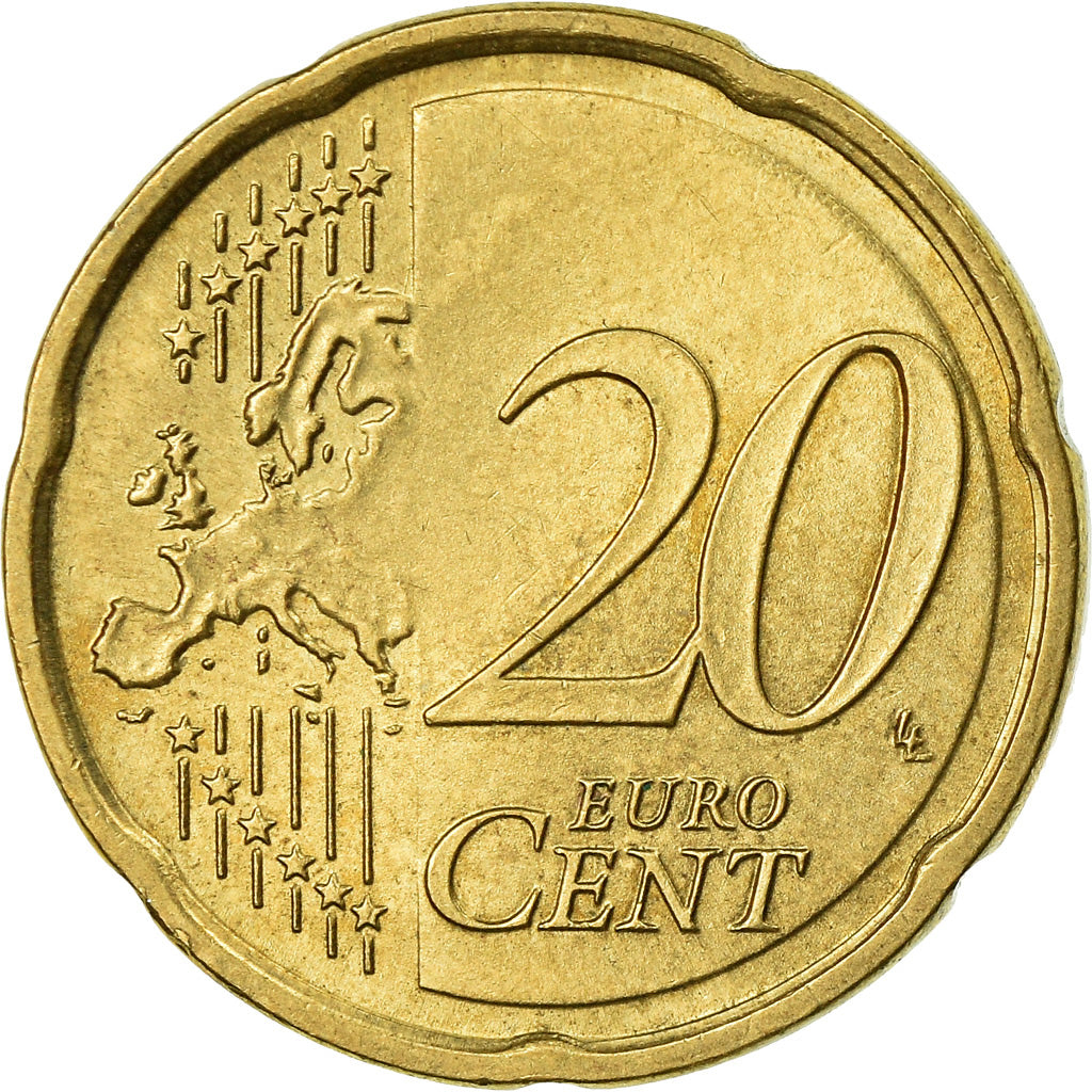 Niemcy - RFN, 20 Euro Cent, 2011, Hambourg, EF(40-45), Mosiądz, KM:255