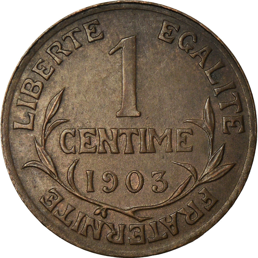 Coin, France, Dupuis, Centime, 1903, Paris, AU(55-58), Bronze, KM:840