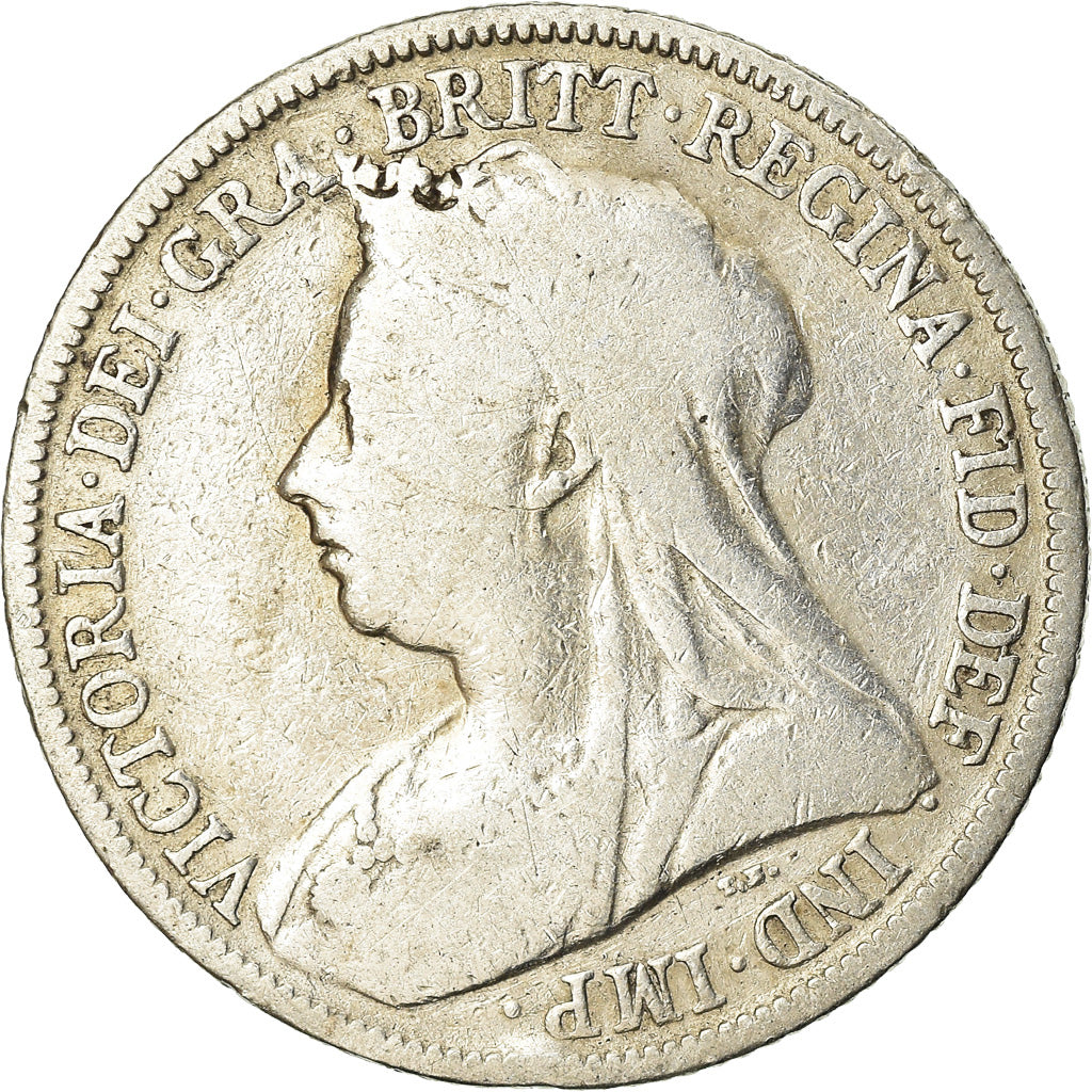 Coin, Great Britain, Victoria, Shilling, 1894, VF(20-25), Silver, KM:780