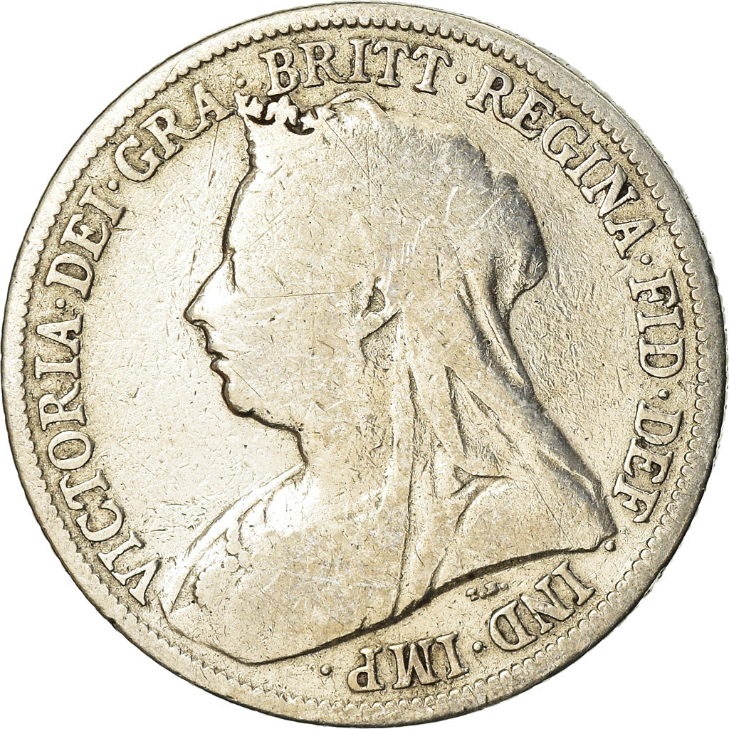 Coin, Great Britain, Victoria, Shilling, 1895, VF(20-25), Silver, KM:780