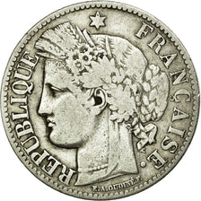 Monnaie, France, Cérès, 2 Francs, 1871, Bordeaux, TB, Argent, KM:817.2