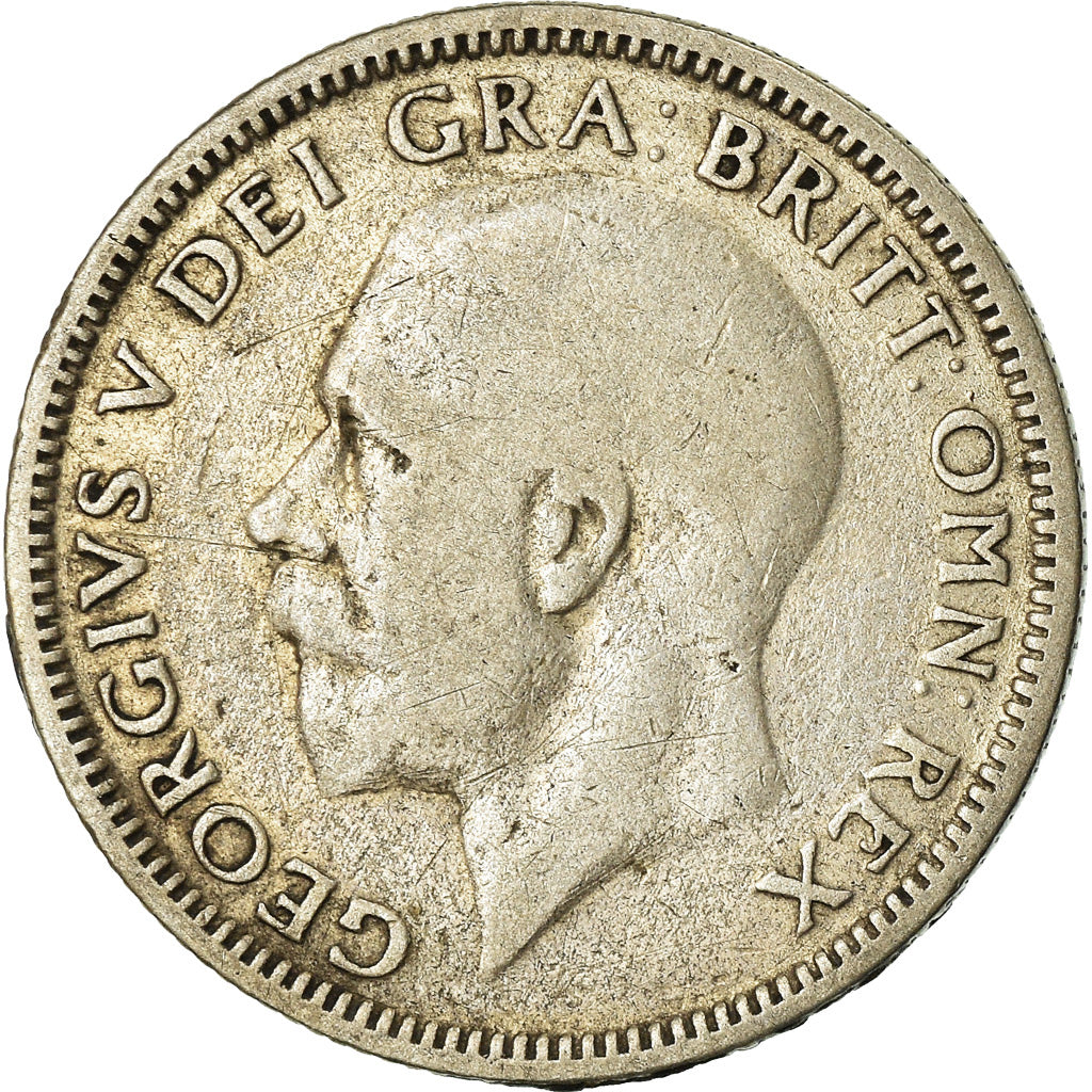 Coin, Great Britain, George V, Shilling, 1928, F(12-15), Silver, KM:833