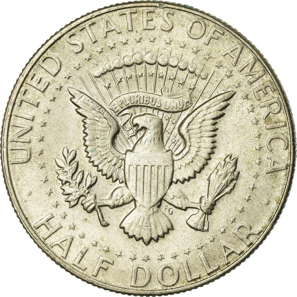 Coin, United States, Kennedy Half Dollar, Half Dollar, 1969, U.S. Mint, Denver