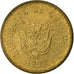 Coin, Colombia, 5 Pesos, 1993, EF(40-45), Aluminum-Bronze, KM:280