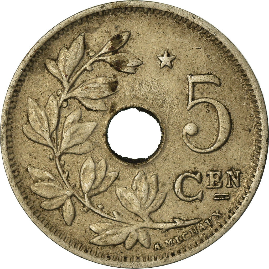 Coin, Belgium, 5 Centimes, 1931, EF(40-45), Copper-nickel, KM:67