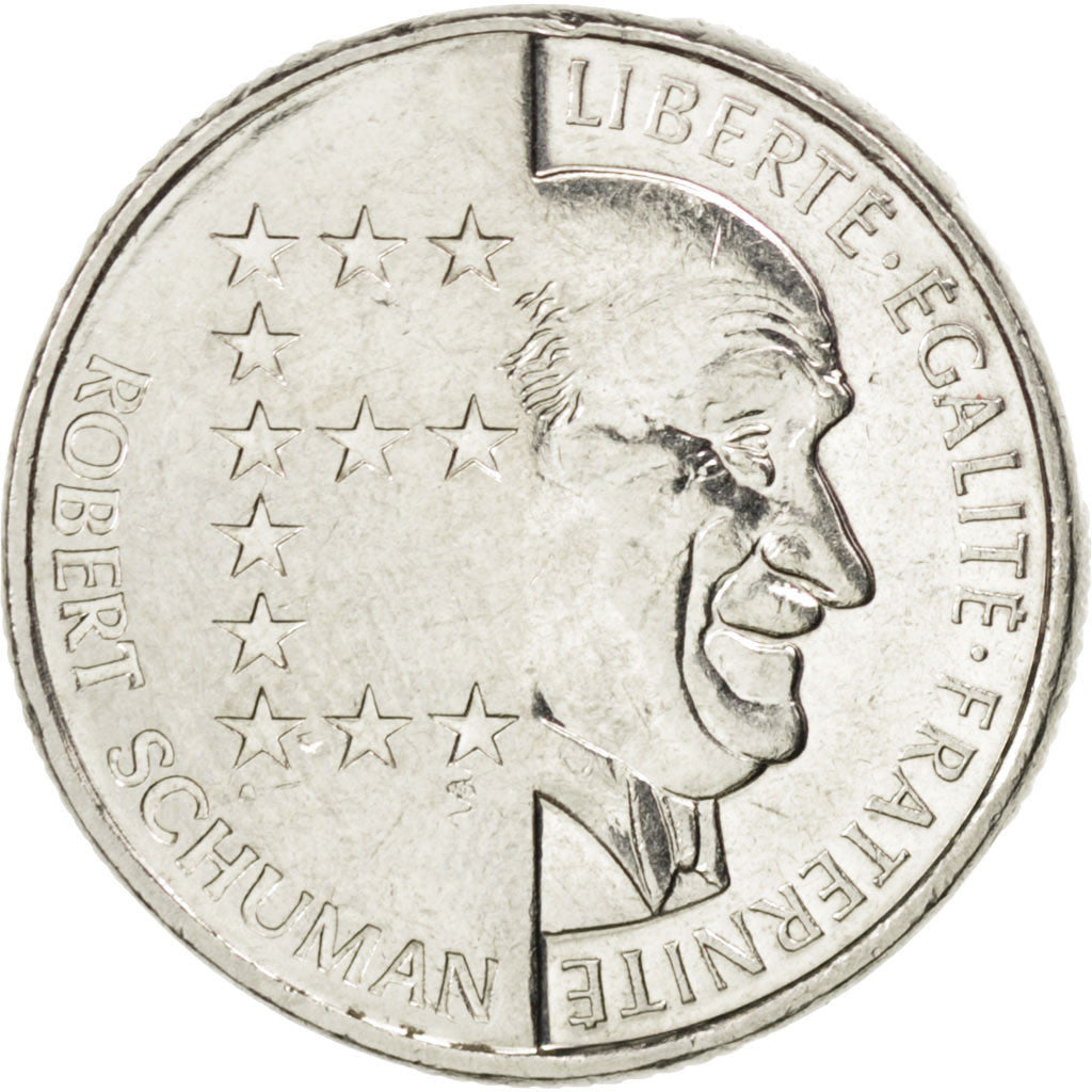 Coin, France, Schumann, 10 Francs, 1986, AU(55-58), Nickel, KM:958, Gadoury:825