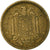 Moneda, España, Francisco Franco, caudillo, Peseta, 1965, BC+, Aluminio -