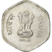 Coin, INDIA-REPUBLIC, 20 Paise, 1987, EF(40-45), Aluminum, KM:44