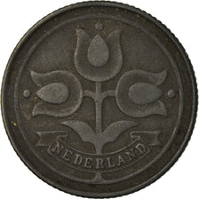Coin, Netherlands, Wilhelmina I, 10 Cents, 1943, EF(40-45), Zinc, KM:173