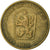 Coin, Czechoslovakia, Koruna, 1975, VF(30-35), Aluminum-Bronze, KM:50