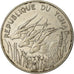 Coin, Chad, 100 Francs, 1971, Paris, EF(40-45), Nickel, KM:2