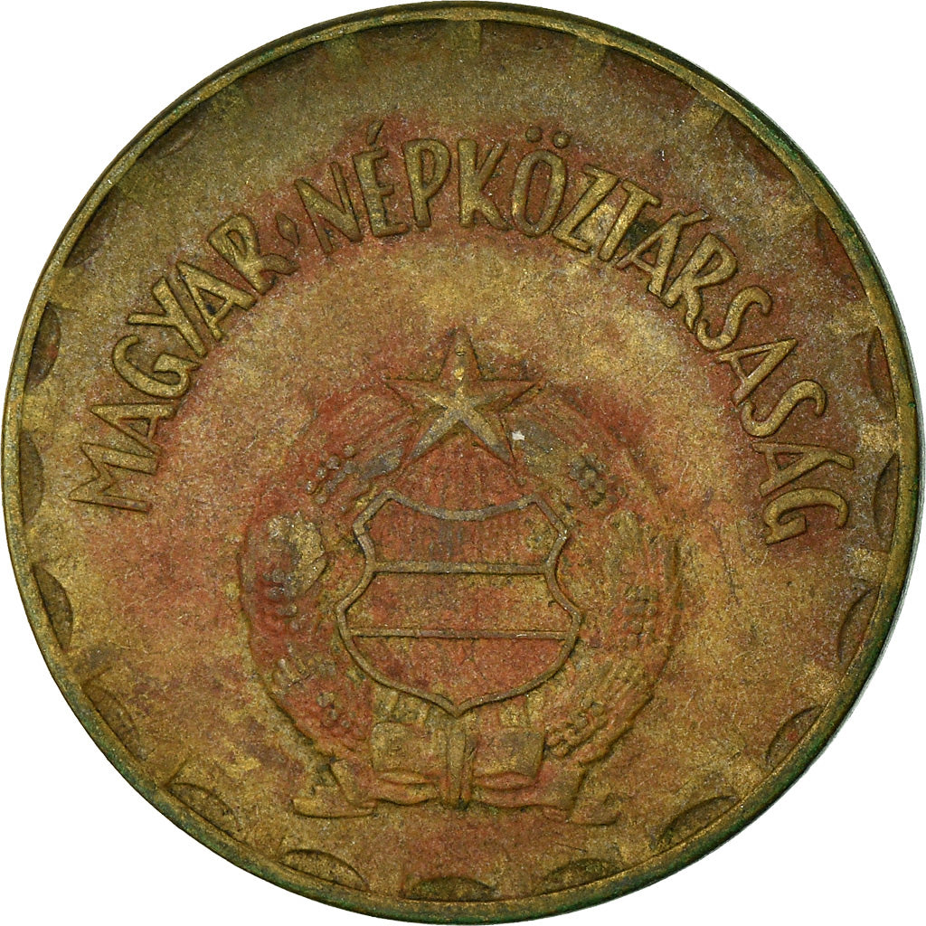 Moneta, Węgry, 2 Forint, 1989, VF(30-35), Mosiądz, KM:591