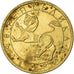 Moneta, Bulgaria, 50 Stotinki, 1992, EF(40-45), Mosiądz niklowy, KM:201