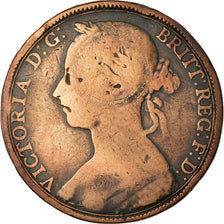 Monnaie, Grande-Bretagne, Victoria, Penny, 1890, TB, Bronze, KM:755