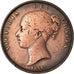 Coin, Great Britain, Victoria, Penny, 1854, VF(20-25), Copper, KM:739