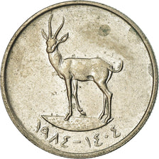 Moneta, Emirati Arabi Uniti, 25 Fils, 1984, British Royal Mint, BB, Rame-nichel