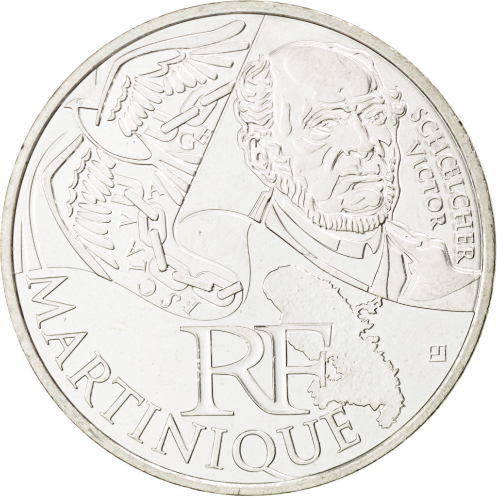 FRANCE, 10 Euro, 2012, Paris, KM #1879, AU(55-58), Silver, 29, 10.01