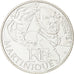 FRANCE, 10 Euro, 2012, Paris, KM #1879, AU(55-58), Silver, 29, 10.01