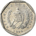 Coin, Guatemala, Centavo, Un, 1999, EF(40-45), Aluminum, KM:282