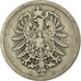 Coin, GERMANY - EMPIRE, Wilhelm I, 10 Pfennig, 1873, Munich, VF(30-35)