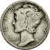 Moneta, Stati Uniti, Mercury Dime, Dime, 1936, U.S. Mint, Denver, MB, Argento