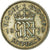Monnaie, Grande-Bretagne, George VI, 6 Pence, 1939, TB, Argent, KM:852
