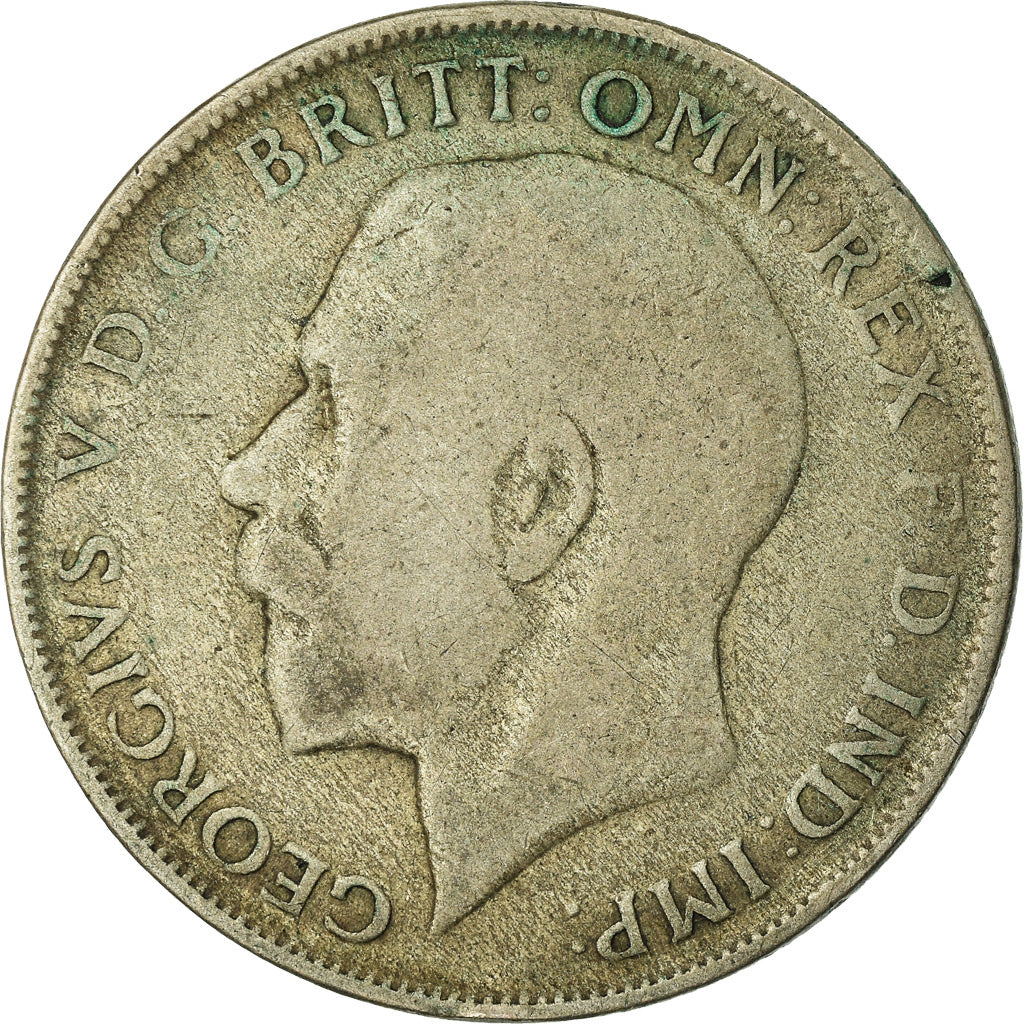 Moneta, Gran Bretagna, George V, Florin, Two Shillings, 1921, MB, Argento