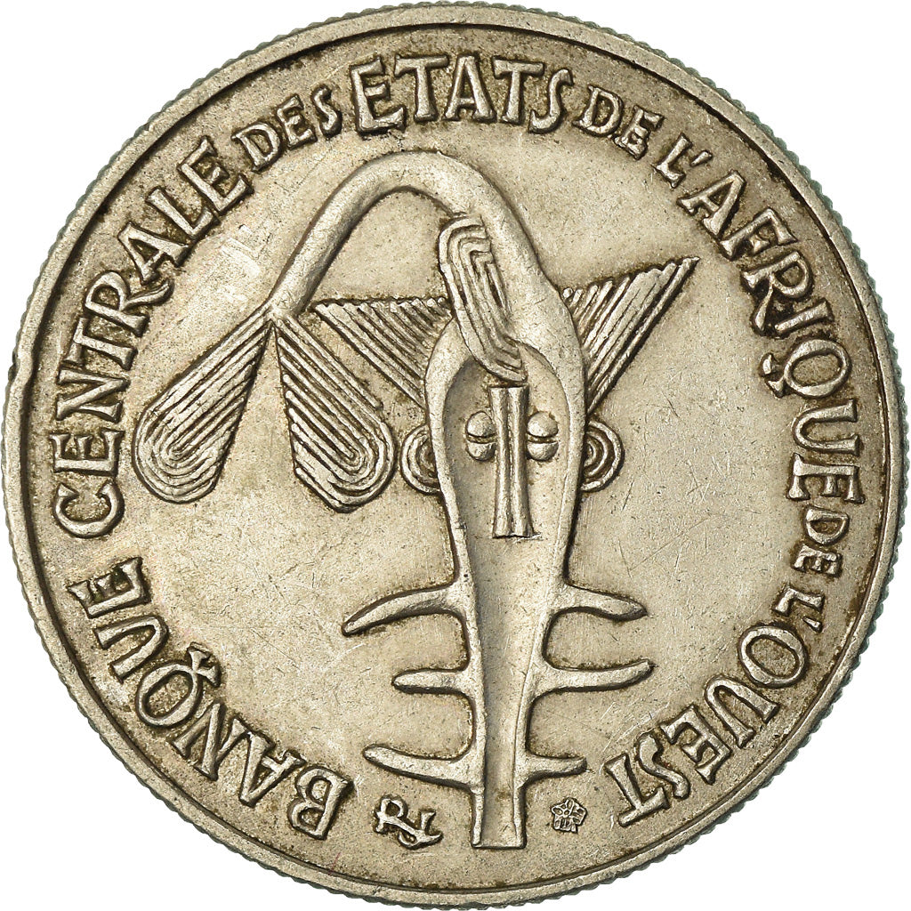 Moneda, Estados del África Occidental, 50 Francs, 1997, MBC, Cobre - níquel