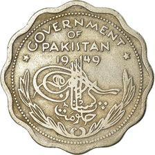 Coin, Pakistan, Anna, 1949, EF(40-45), Copper-nickel, KM:3